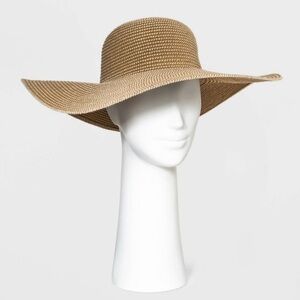 Target Women's Wide Brim Straw Hat - A New Day